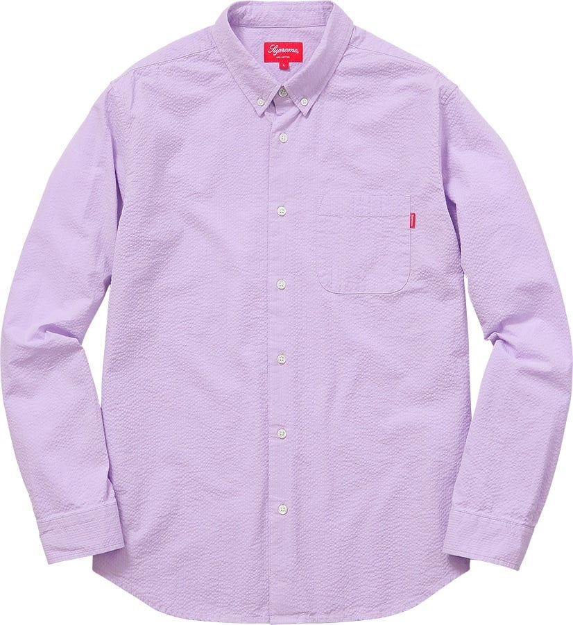Tonal Seersucker Shirt view 2
